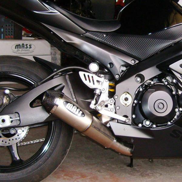 GSX-R1000 Trombカーブチタン スリップオンマフラー MASS Exhaust