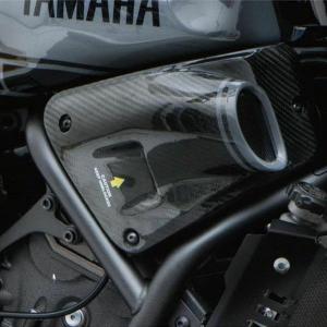 ヤマハ XSR700 タイラント カーボン フロントフレーム/エアインテークカバーキット HooBue