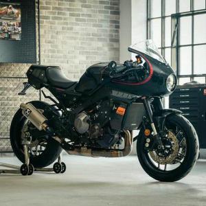 ヤマハ XSR900 C-S フロントカウル/シートカバー/トリプルクランプカバー セット ブラック HooBue