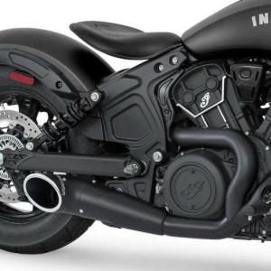 ヨシムラUSA R-77 ステンレス/カーボン スリップオン 3/4 マフラー