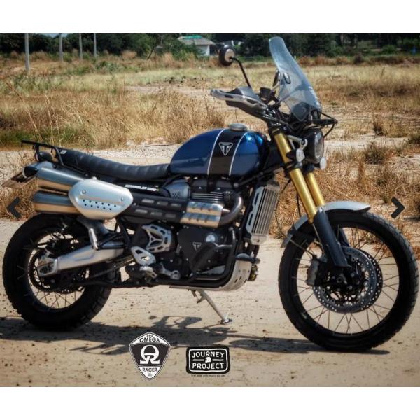 JPビンテージ（JP Vintage） スクランブラー1200 スリムX シート Omega Rac...