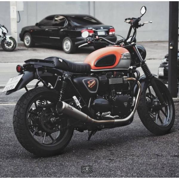 JPビンテージ（JP Vintage） ボンネビル ソロラック＆シート Omega Racer