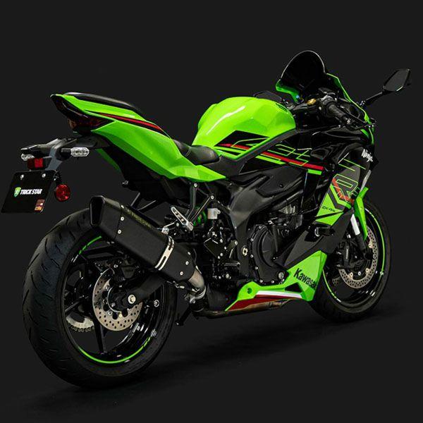 ZX-4R SE/RR 2023〜 トリックスター スリップオンマフラー 政府認証S／O イカヅチブ...