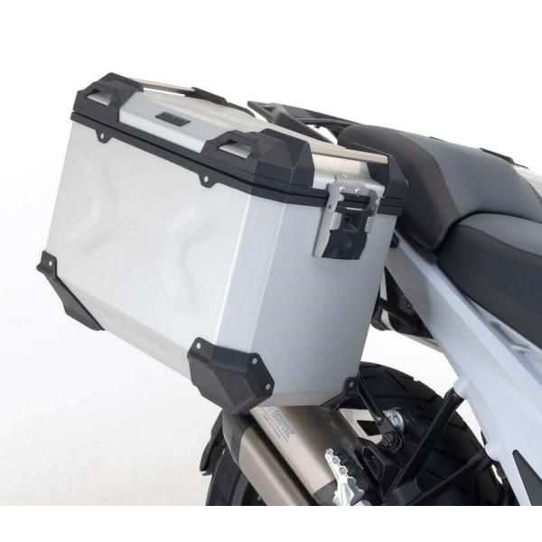 BMW R1300GS TRAX ADV アルミサイドケースセット シルバー SW-MOTECH