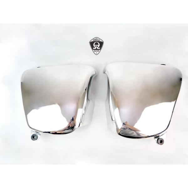 ボンネビル, スラクストン, スクランブラー 空冷 サイドカバー オメガレーサー トライアンフ