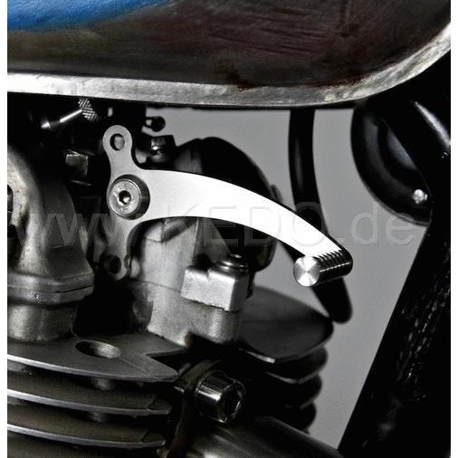 KEDO ケドー エンジンマウント デコンプレバー スムース ヤマハ SR400/500, XT50...