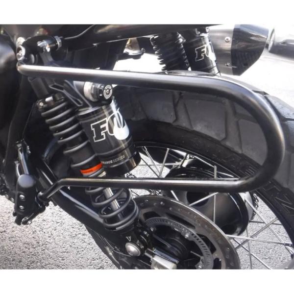 MCB002LH:Motone パニアケース/サイドバッグ サポートレール 左 T100/T120/...