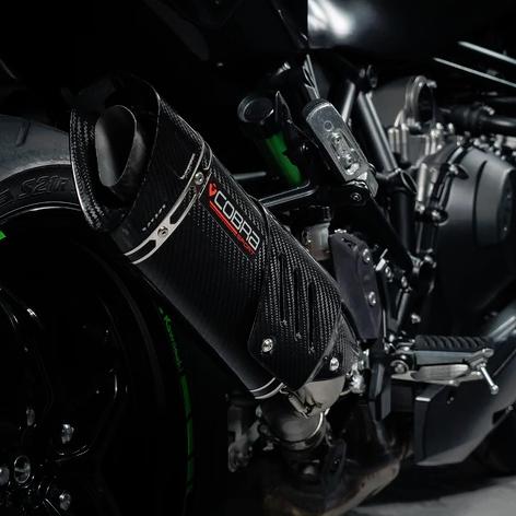 NINJA(ニンジャ) H2 SX/SE  2015-2021 スリップオンマフラー カーボン  "...