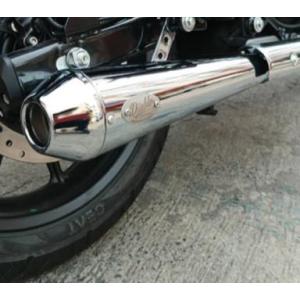 メテオ350 テーパーコーン スリップオンマフラー Diablo