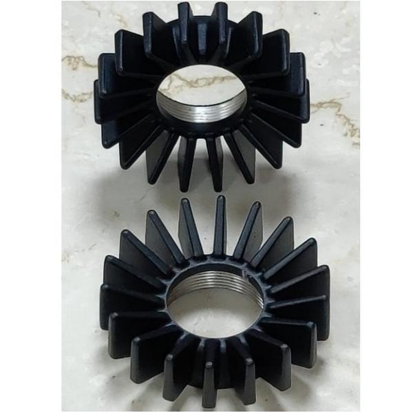 BMW R50 R60 R65 R75 R80 R90 R100 エキゾースト ビッグフィン ブラッ...