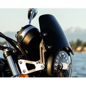 XSR900 2022〜 スクリーン クラシックS3 ブラック Dart Flyscreen