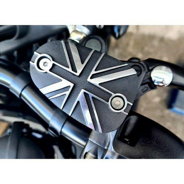 空冷/水冷T100 T120 ボバースラクストン1200 ブレーキ マスターシリンダー タンクキャッ...