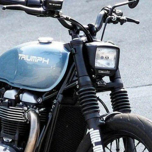 トライアンフ ボバー ヘッドライト MOTOISM X JvB-Moto