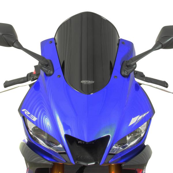 ヤマハ YZF-R25/R3 レーシングスクリーン(ブラック) MRA