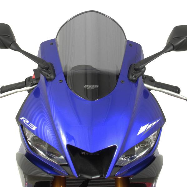 ヤマハ YZF-R25/R3 レーシングスクリーン(スモーク) MRA