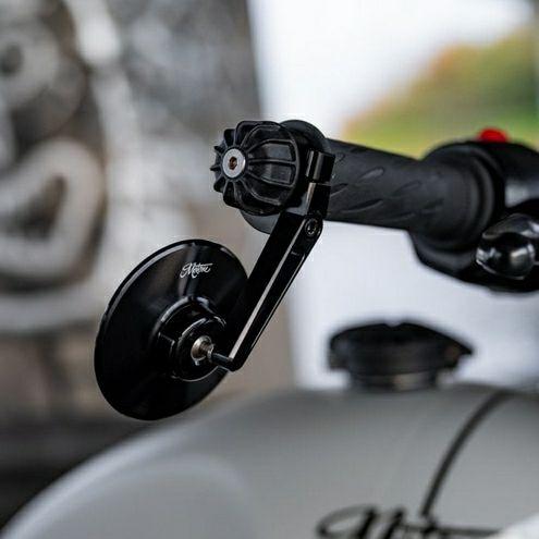 T100 T120 スピードツイン900/1200 ストリートツイン等 Eマークなし バーエンドミラ...