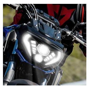 YAMAHA MT-07 MT-09 2014-2019 LED ヘッドライト : モトパーツ YAMAHA MT-07 MT-09 2014-2019 LED ヘッドライト : モトパーツ