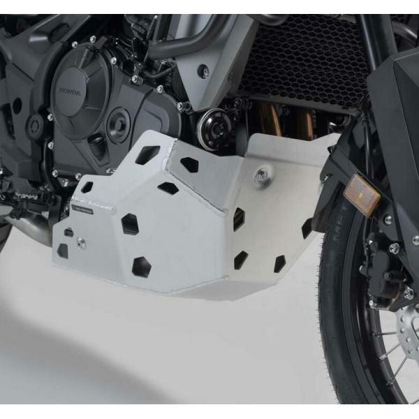 トランザルプ XL750 アルミスキッドプレート シルバー SW-MOTECH