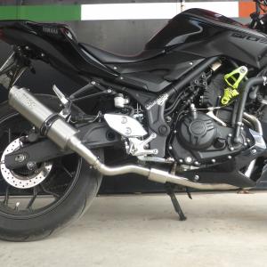 ヤマハ MT-25/R3/R25/R30 フルエキゾーストマフラー ステンレス ヤマハ YZF-R25/R3 , MT-25/03 フルエキゾーストマフラー レーシング