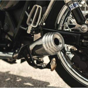 XRV750 アフリカツイン オーバルチタン スリップオンマフラー MASS
