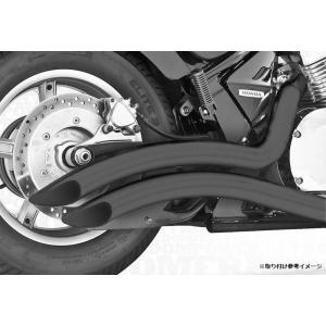 Freedom Performance シャープカーブラディウス マフラー セラミックブラック XV...