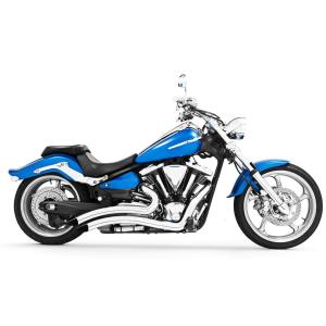 Freedom Performance シャープカーブラディウス マフラー クローム レイダー 09...