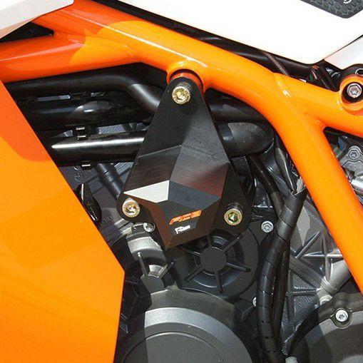 KTM 1190 RC8/RC8R/RC8RR 08-15 エンジンスライダー ブラック T-REX...