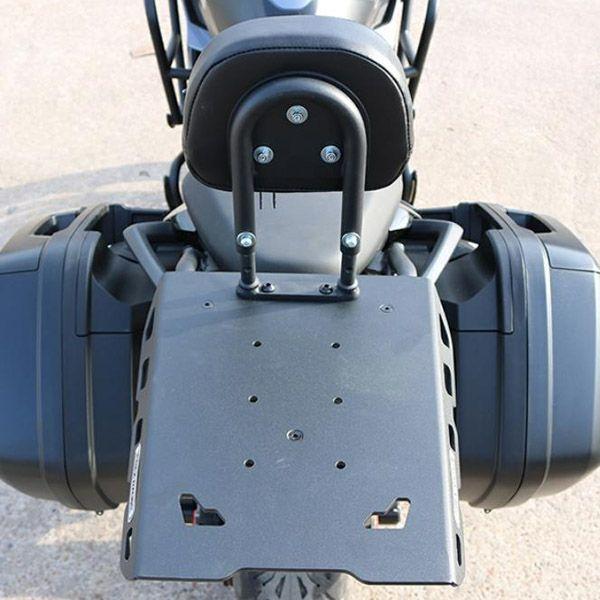 タイガースポーツ660 22〜 ラゲッジラック バッセンジャーバックレスト付き T-REX レーシン...