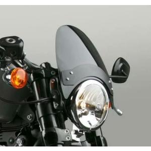 POWERBRONZE FLIP ロング スクリーン ライトスモーク ホンダ アフリカ