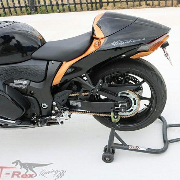 GSX-R1000/ハヤブサ/バンディッド 1250S リアアクスルスライダー T-REX レーシン...
