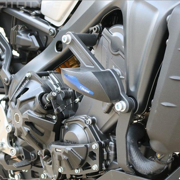 XSR900/MT-09/Tracer900GT フレームスライダー ブルー T-Rex Racin...