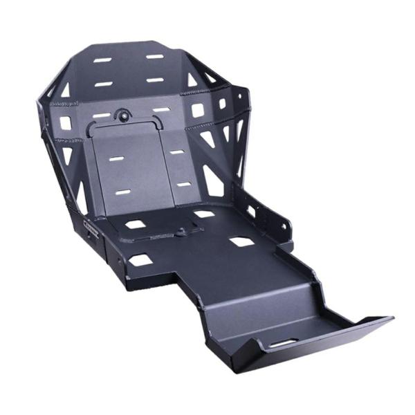 テネレ700 (20-21) スキッドプレート エクステンド仕様 ブラック T-REXレーシング