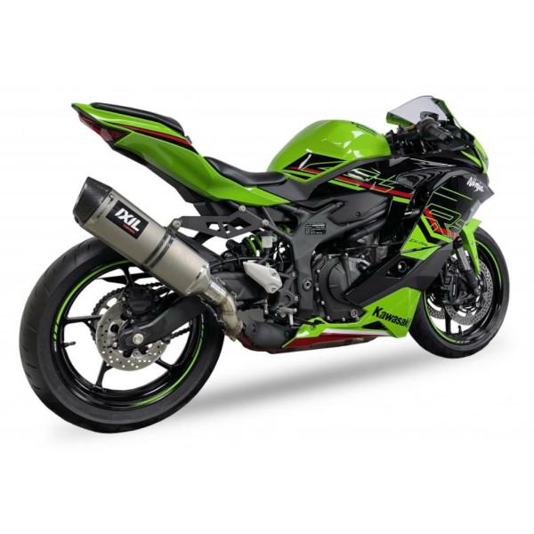 ZX-25R/ZX-4R イクシル VTI  ヘックスオーバルチタンサイレンサー フルエキゾーストシ...