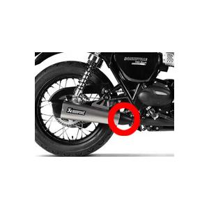 ボンネビル T100/T120 (2021-2025) スリップオンマフラー レース ZARD