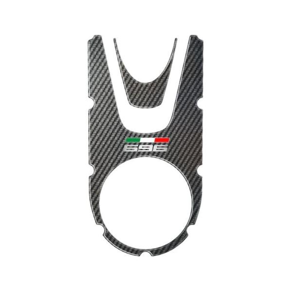 プリント(print) アッパータンクパッド カーボン柄 モンスター696 08-14