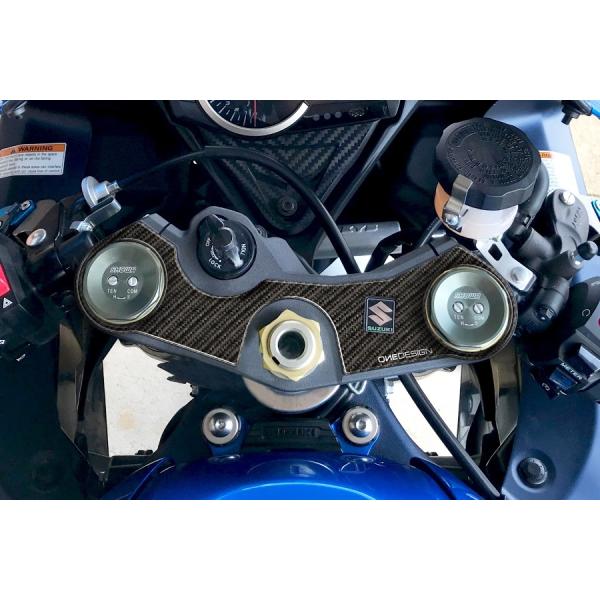 プリント(print) トップブリッジステッカー GSX-R750/600 06-16