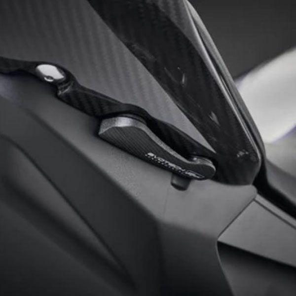 ヤマハ YZF-R7 22〜 パッセンジャーフットペグ 脱着キット ブラック エヴォテックパフォーマ...
