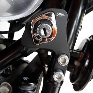 トライアンフ 水冷 スクランブラー900 ハンドガード パワーブロンズ