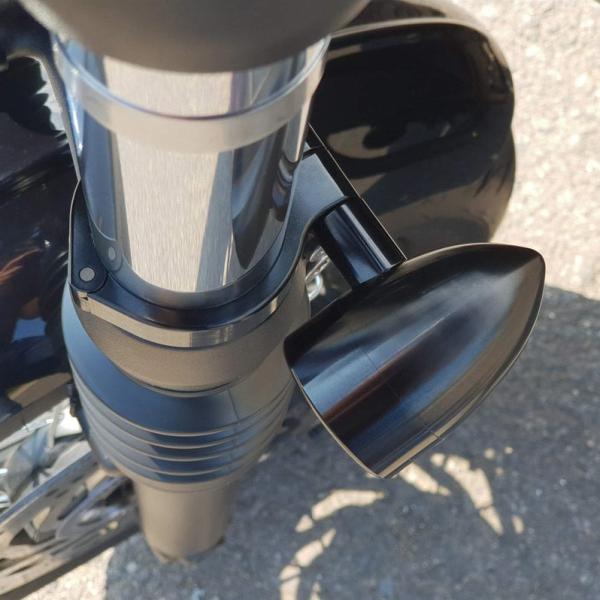 PXN047B:Motone フォークマウント・ターンシグナルクランプブラケット 47mmフォーク用...