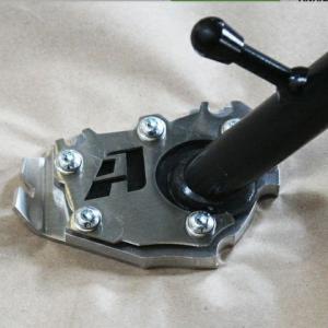 BMW R1200GS 2013 サイドスタンドエンラージャー 6mmライザー付き シルバー AltRider｜motoparts