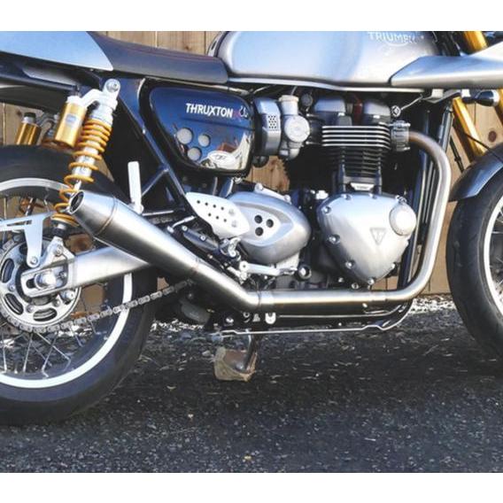 スラクストン1200, スピードツイン RAIDER 2-1 ステンレス フルエキゾーストマフラー ...