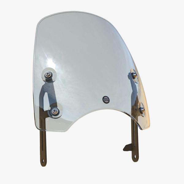 コンチネンタルGT 650/インターセプター 650 スクリーン クラシックS3 ライトスモーク D...