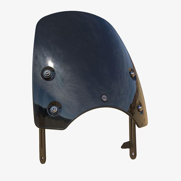 コンチネンタルGT 650/インターセプター 650 スクリーン クラシックS3 ブラック DART