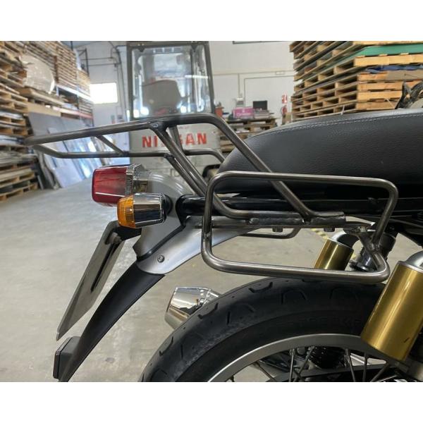 ロイヤルエンフェールド ベア650/コンチネンタルGT650/インターセプター650 リアラック &amp;...
