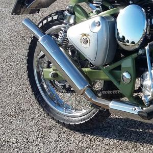 VOODOO ショーティ スリップオン・マフラー ポリッシュ ZX1400 Ninja