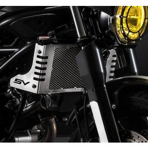 C-RACER ラジエーターガード グリル  シルバー SV650 16-