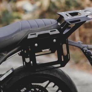 トライアンフ スピード400 シート Diabolus スクエアパターン ブラック