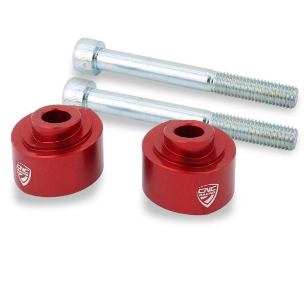 ハンドルバークランプライザー 20mm アップスペーサー レッド CNC Racing DUCATI...