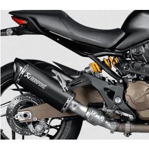 Akrapovic スリップオンマフラー　アクラポビッチ　ドゥカティモンスター AKRAPOVIC（アクラポビッチ） スリップオンライン (チタンブラック