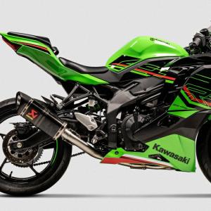 ZX25R 2020〜2022 LCI Partsステンレス製フルエキゾースト カワサキ ニンジャ ZX-25R / SE 2020-2022 LCIPARTS GP